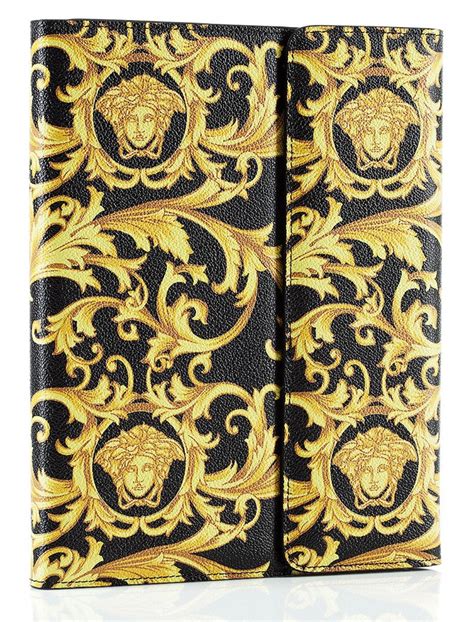 versace ipad case price|Versace phone pouch.